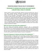 Exposure to dioxins and dioxin-like substances