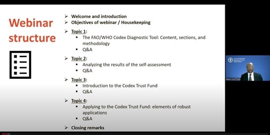 Webinar - Introduction to Codex Trust Fund application and self-assessment tool in Africa video thumbnail