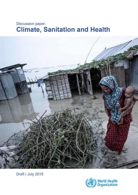 Discussion paper: Climate, sanitation and health