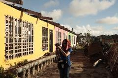 WHO staff assisting after the Haiyan typhoon